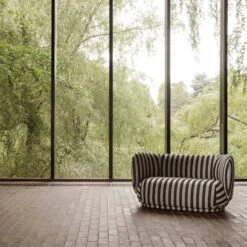 Ferm Living Rico Sofa 2 Seater Louisiana Sand/ Black -ferm LIVING || MONTANA Shop 04 louisiana3506 p