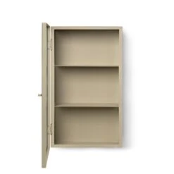 Ferm Living Haze Wall Cabinet Fluted Glass Cashmere -ferm LIVING || MONTANA Shop 100750693 5 p