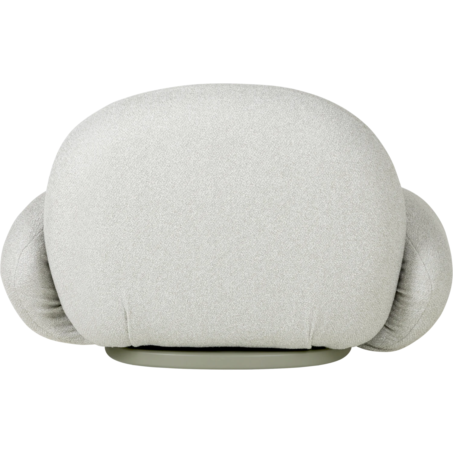 GUBI Pacha Outdoor Armchair W. Armrests And Swivel Dedar Libera 003 5 GUBI Pacha Outdoor Armchair W. Armrests And Swivel Dedar Libera 003 - Image 3