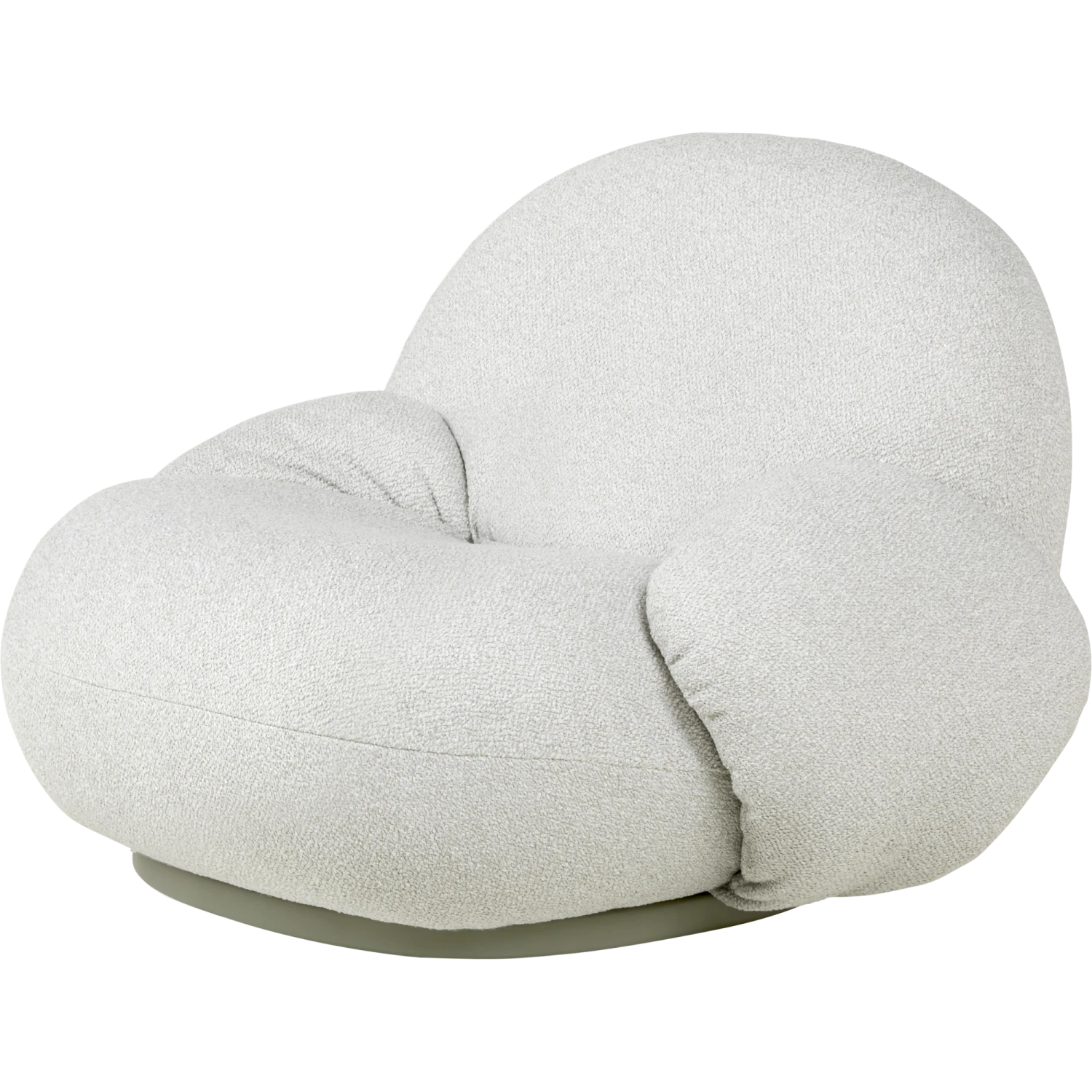 GUBI Pacha Outdoor Armchair W. Armrests And Swivel Dedar Libera 003 3 GUBI Pacha Outdoor Armchair W. Armrests And Swivel Dedar Libera 003