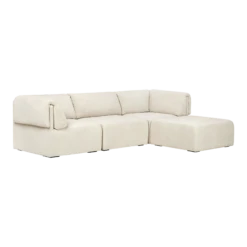 GUBI Wonder Sofa 3 Seater With Armrest And Chaise Lounge Mumble 02