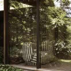 Ferm Living Rico Sofa 2 Seater Louisiana Sand/ Black -ferm LIVING || MONTANA Shop 11 louisiana3624 p