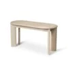 Ferm Living Bevel Bench White Oiled Oak