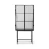 Ferm Living Haze Display Cabinet Fluted Glass Black -ferm LIVING || MONTANA Shop 1104263089 1 black p