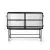 Ferm Living Haze Sideboard Ribbed Glass Black -ferm LIVING || MONTANA Shop 1104263107 1 p