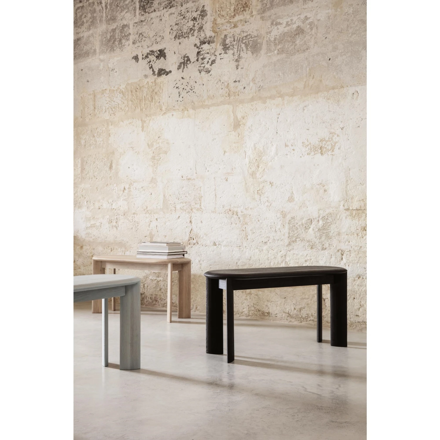 Ferm Living Bevel Bench White Oiled Beech 6 Ferm Living Bevel Bench White Oiled Beech - Image 4