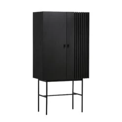 Woud Array Cabinet Black Oak 80 Cm