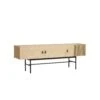 Woud Array Sideboard Oak 150 Cm -ferm LIVING || MONTANA Shop 120423 woud array low sideboard oak 1 exposed p