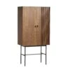 Woud Array Cabinet Walnut Veneer/Black 80 Cm 1 Woud Array Cabinet Walnut Veneer/Black 80 Cm -ferm LIVING || MONTANA Shop 120432 Array highboard walnut exposed 1 p