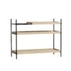 Woud Tray Bookcase Low Oak/Oak 2 Woud Tray Bookcase Low Oak/Oak -ferm LIVING || MONTANA Shop 120710 Tray shelf low 1 exposed p
