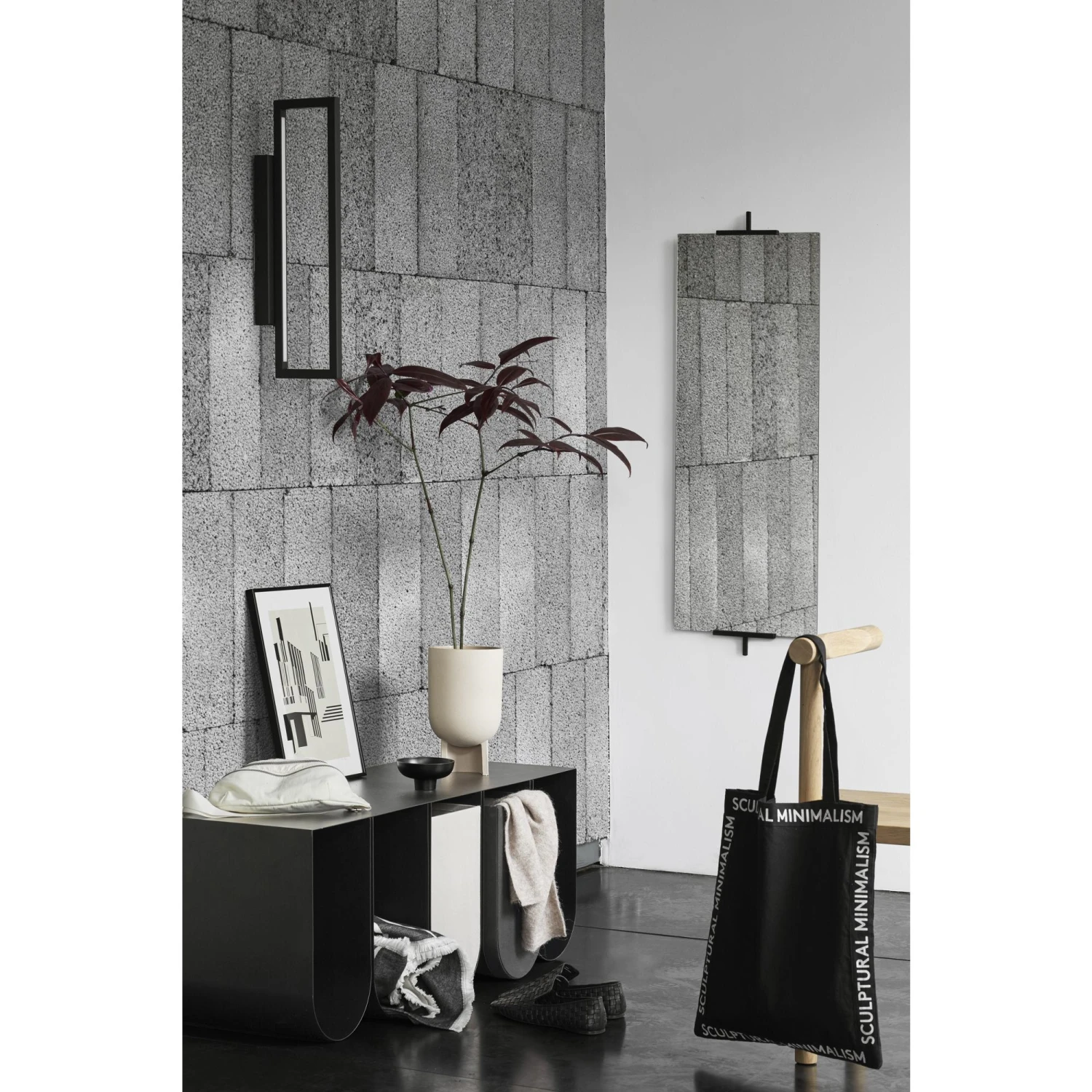 Kristina Dam Studio Curved Bench Black 4 Kristina Dam Studio Curved Bench Black - Image 2