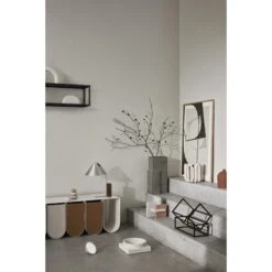 Kristina Dam Studio Curved Bench Beige -ferm LIVING || MONTANA Shop 130100500 200200210 200200208 p