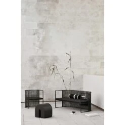 Kristina Dam Studio Bauhaus Bench Black 9 Kristina Dam Studio Bauhaus Bench Black -ferm LIVING || MONTANA Shop 132000021 132000023 p