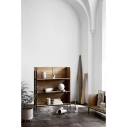 Kristina Dam Studio Stack Shelving Add-on Oiled Oak & Walnut 11 Kristina Dam Studio Stack Shelving Add-on Oiled Oak & Walnut -ferm LIVING || MONTANA Shop 132000096 132000095 1 p
