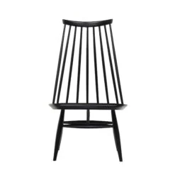 Artek Mademoiselle Armchair Black -ferm LIVING || MONTANA Shop 1849631 mademoiselle lounge chair black lacquer master p