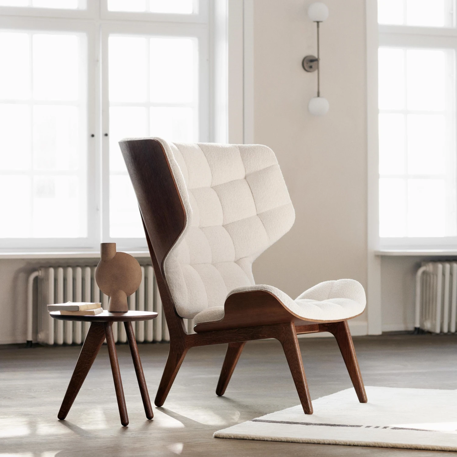 NORR11 Mammoth Armchair Oak/Barnum Col 24 5 NORR11 Mammoth Armchair Oak/Barnum Col 24 - Image 3