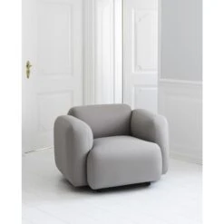 Normann Copenhagen Swell Armchair Light Gray LDS08 -ferm LIVING || MONTANA Shop 2020 swell armchair zap17 01 p