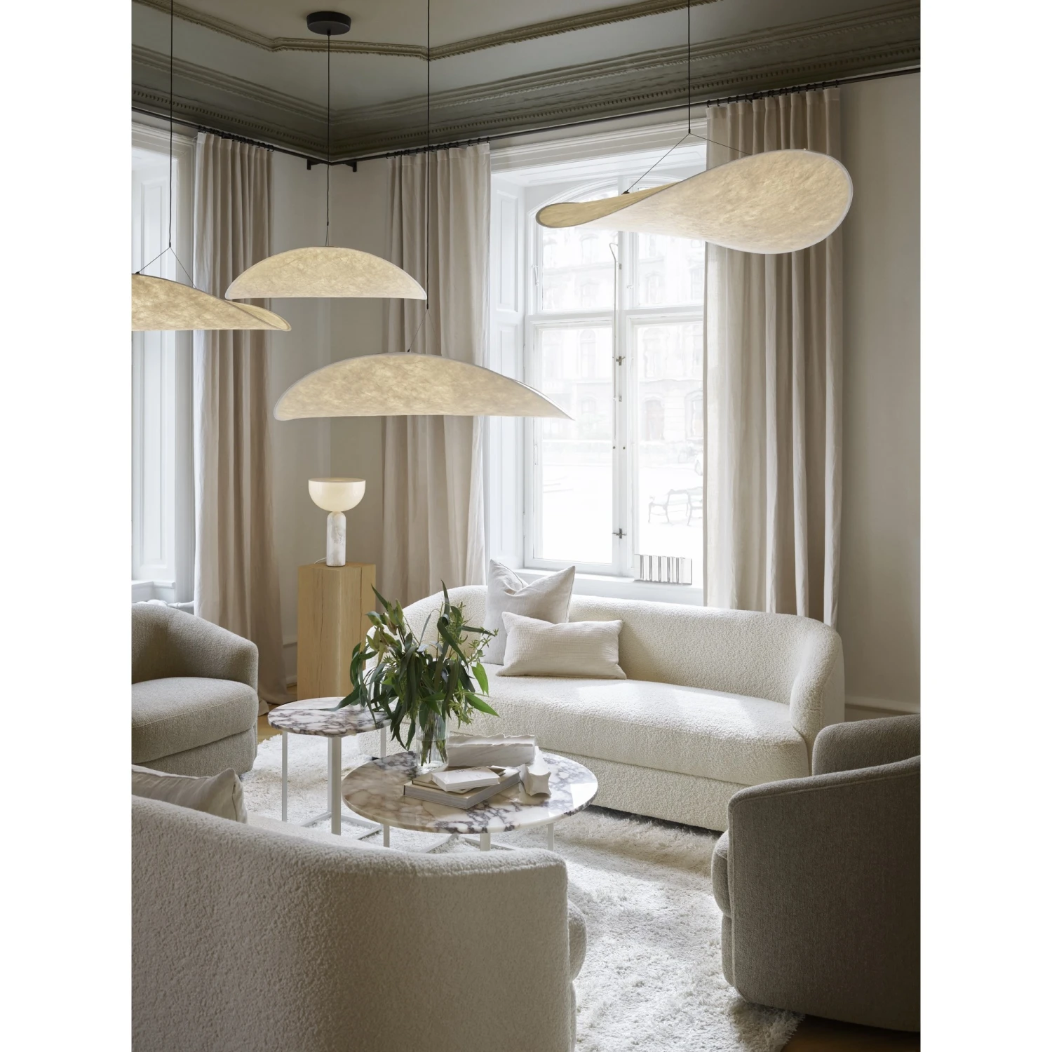 New Works Covent Sofa 2 Seater Deep Nevotex Barnum Hemp 5 New Works Covent Sofa 2 Seater Deep Nevotex Barnum Hemp - Image 3