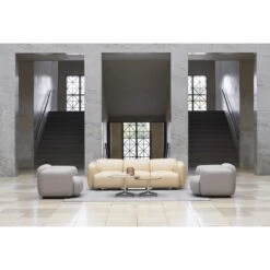 Normann Copenhagen Swell Armchair Light Gray LDS08 -ferm LIVING || MONTANA Shop 2021 swell sofa 3seater ultra 41572 swell armchair zap17 lunar table 02 p