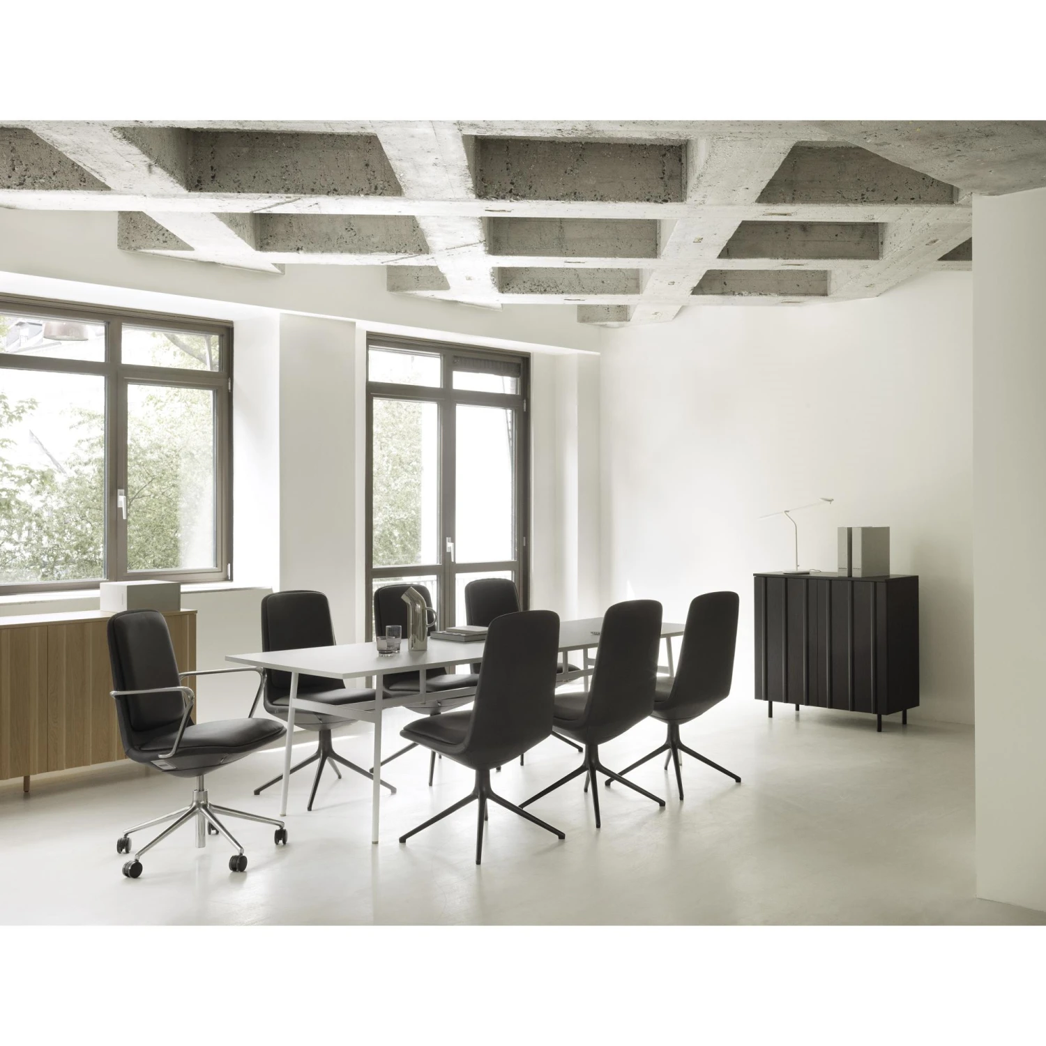 Normann Copenhagen Rib Cabinet Soft Black 6 Normann Copenhagen Rib Cabinet Soft Black - Image 4