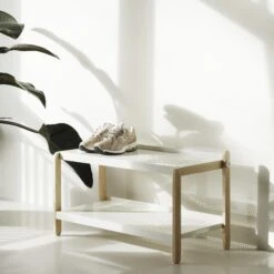 Normann Copenhagen Shoes Shoe Rack White -ferm LIVING || MONTANA Shop 2023 sko shoe rack white p