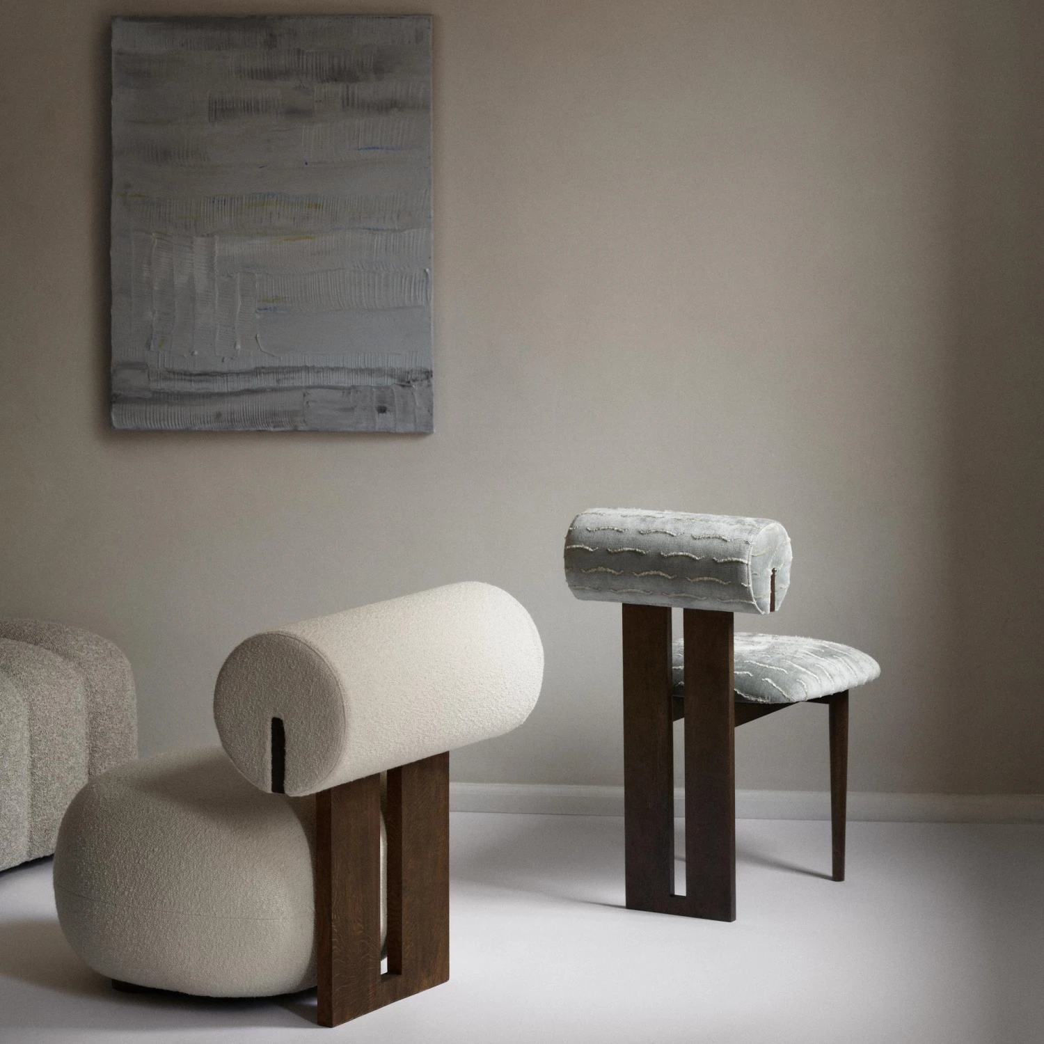 NORR11 Hippo Armchair Light Smoked Oak/Barnum Col 24 5 NORR11 Hippo Armchair Light Smoked Oak/Barnum Col 24 - Image 3