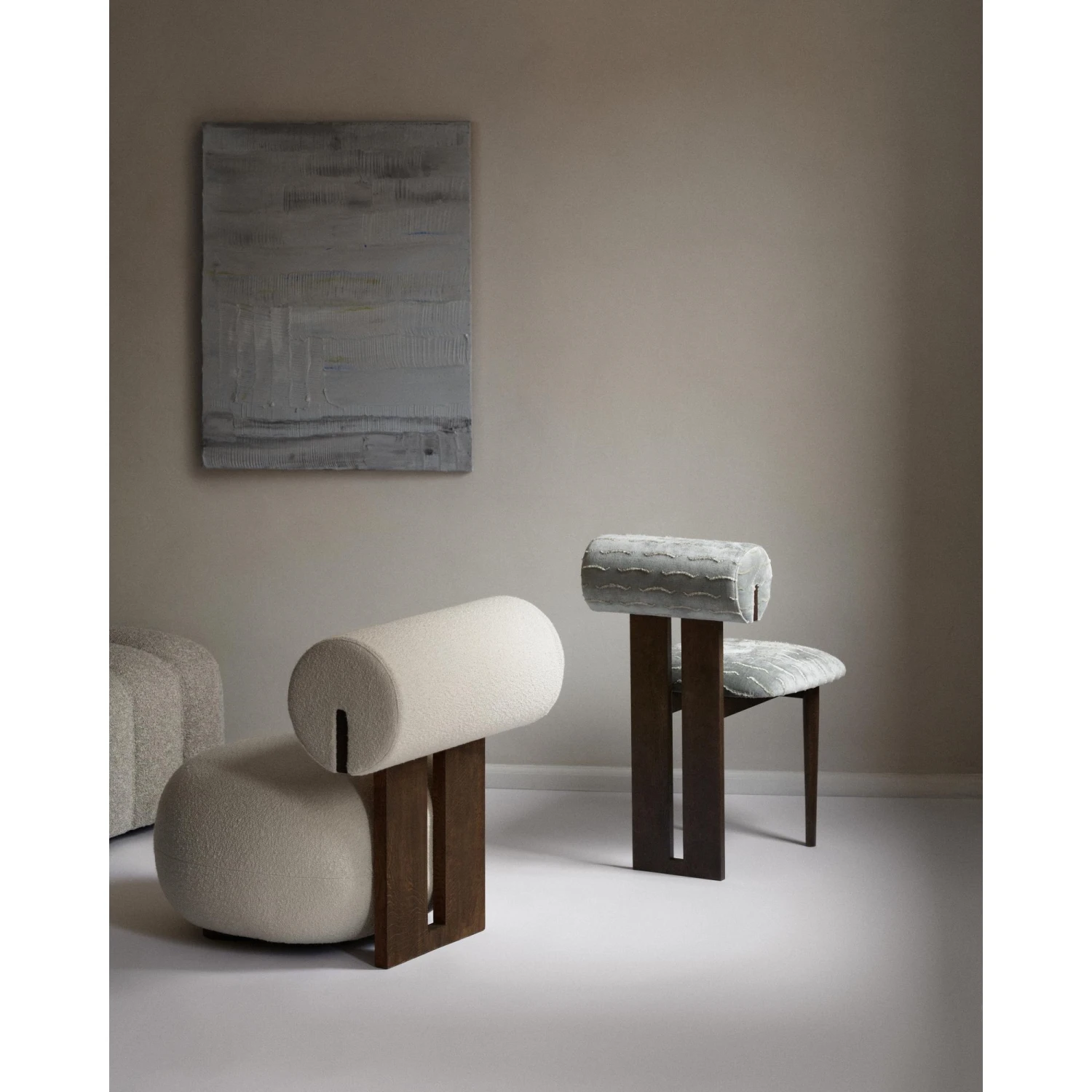 NORR11 Hippo Armchair Oak/Barnum Col 3 6 NORR11 Hippo Armchair Oak/Barnum Col 3 - Image 4