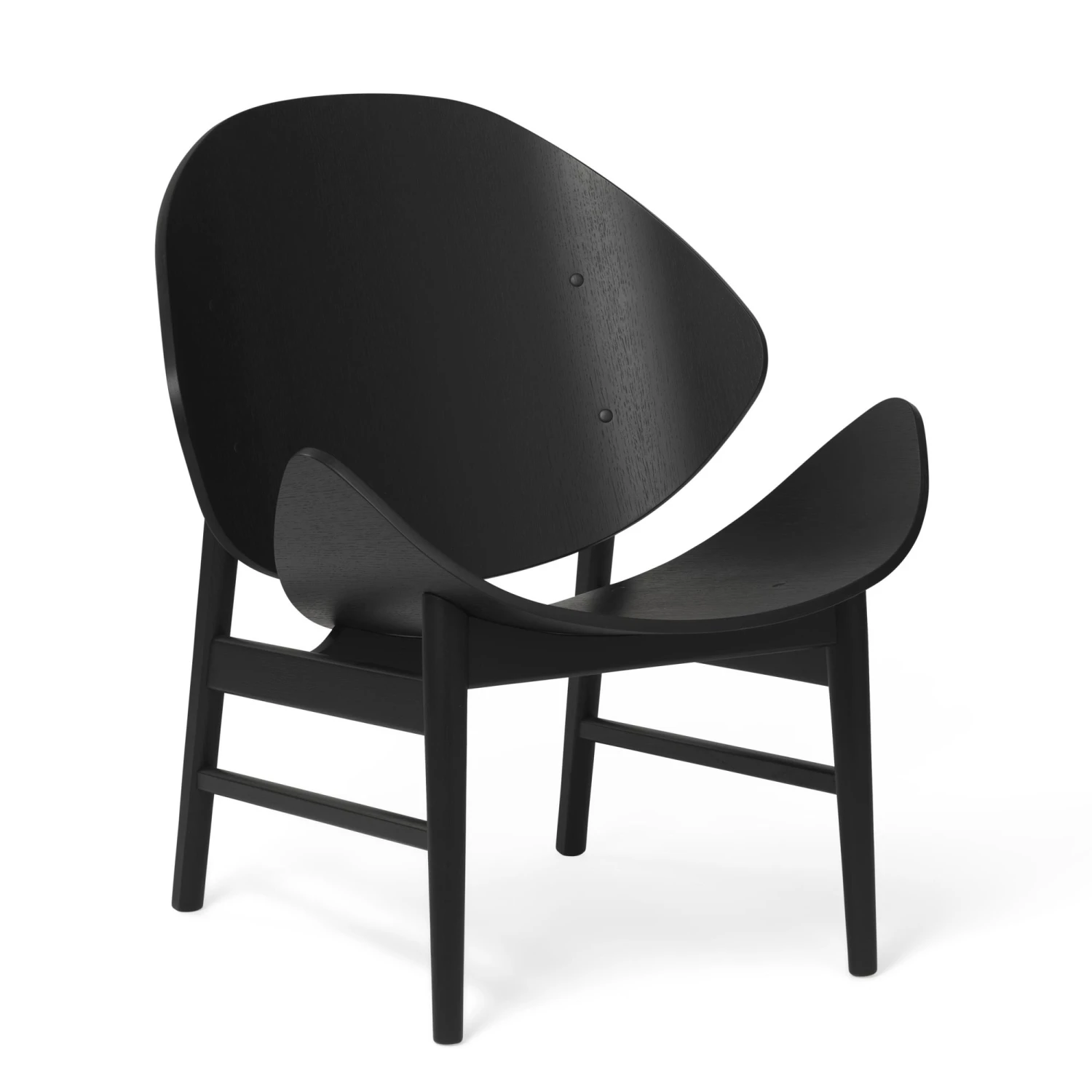 Warm Nordic The Orange Armchair Black 3 Warm Nordic The Orange Armchair Black