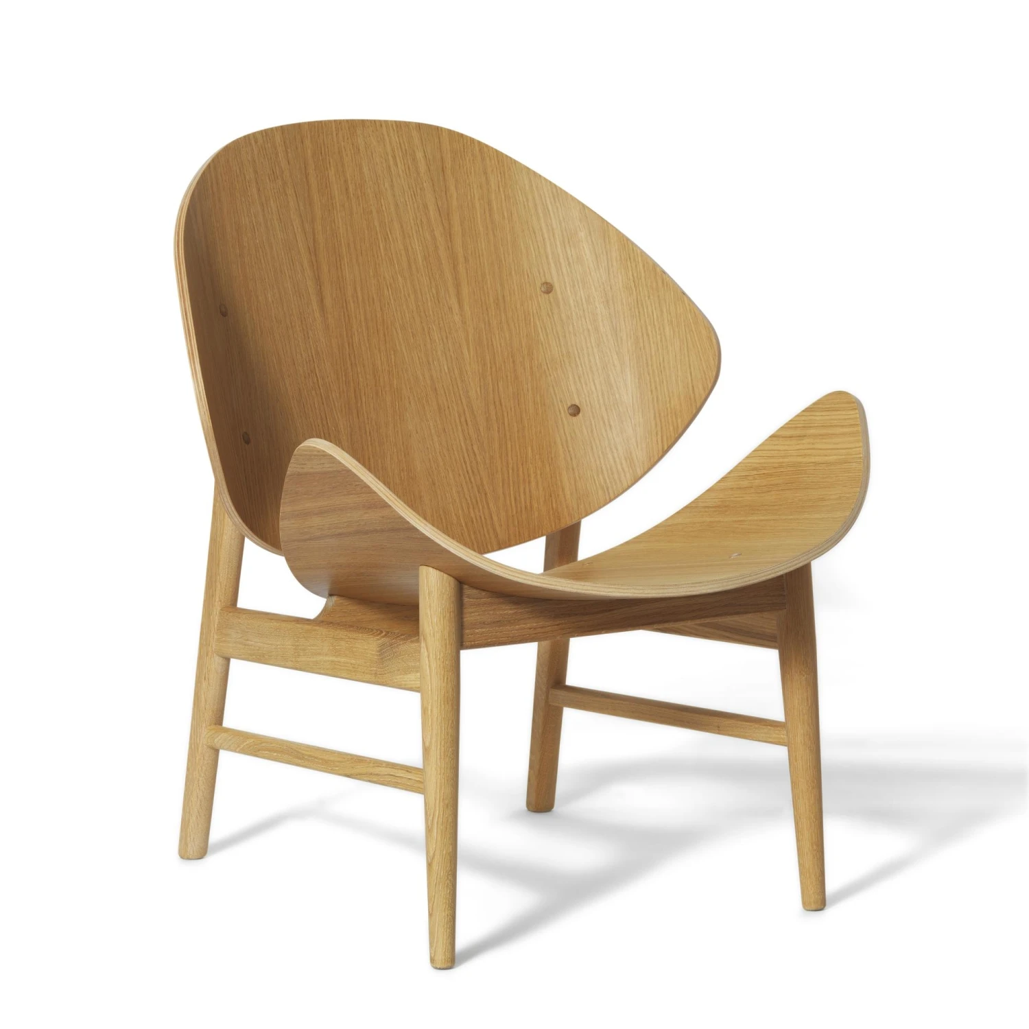 Warm Nordic The Orange Armchair Oak 3 Warm Nordic The Orange Armchair Oak