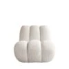 101 Copenhagen Toe Armchair Bouclé 2 101 Copenhagen Toe Armchair Bouclé -ferm LIVING || MONTANA Shop 223015 toe chair bouc 1 white packshot p