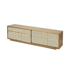 Design House Stockholm Air Cabinet Low Oak -ferm LIVING || MONTANA Shop 25958400airsideboardlow oak sidewhite bg p