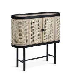 Warm Nordic Be My Guest Barskab French Cane -ferm LIVING || MONTANA Shop 2905002 warmnordic bemyguest storage cane 02 p