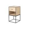 Audo Frame Cabinet 35 W. 1 Drawer Oak -ferm LIVING || MONTANA Shop 39401 pack p