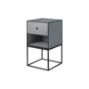 Audo Frame Cabinet 35 W. 1 Drawer Dark Gray -ferm LIVING || MONTANA Shop 39402 pack p