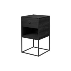 Audo Frame Cabinet 35 W. 1 Drawer Black Ash