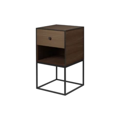 Audo Frame Cabinet 35 W. 1 Drawer Smoked Oak