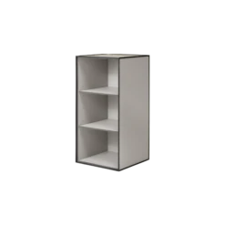 Audo Frame Cabinet 70 W. 2 Shelves Sand