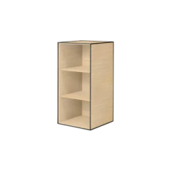 Audo Frame Cabinet 70 W. 2 Shelves Oak