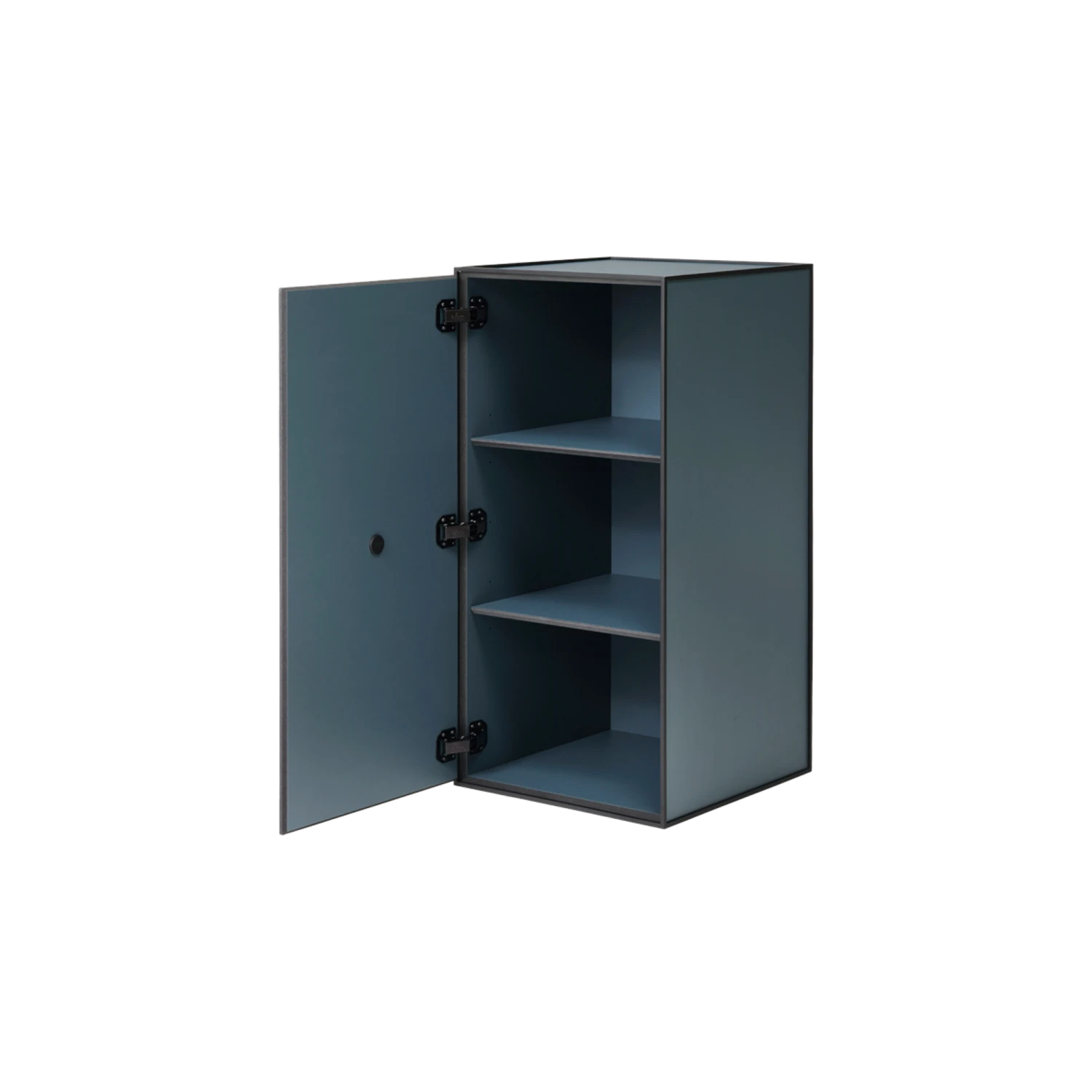 Audo Frame Cabinet 70 W. Door & 2 Shelves Fjord 4 Audo Frame Cabinet 70 W. Door & 2 Shelves Fjord - Image 2