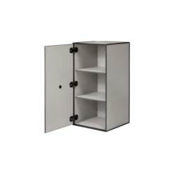 Audo Frame Cabinet 70 W. Door & 2 Shelves Sand -ferm LIVING || MONTANA Shop 39814 3 p