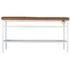 Maze Nancy Bench White/Cognac 1 Maze Nancy Bench White/Cognac -ferm LIVING || MONTANA Shop 407713 nancy white cognac prod 300 dpi 1 p