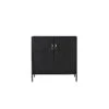 Maze Liza Cabinet Black 1 Maze Liza Cabinet Black -ferm LIVING || MONTANA Shop 408101 liza black packshot closed p