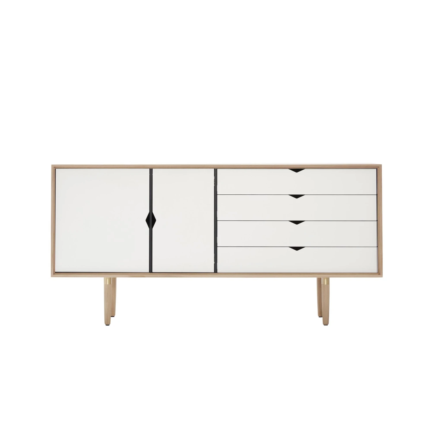 Andersen Furniture S6 Cabinet Oak/ White 3 Andersen Furniture S6 Cabinet Oak/ White