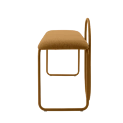 AYTM ANGUI Bench Amber -ferm LIVING || MONTANA Shop 501600636081 angui bench amber boucl l110xw39xh68cm 4 p