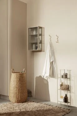 Ferm Living Haze Wall Cabinet Fluted Glass Cashmere -ferm LIVING || MONTANA Shop 51 0911 p