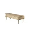 FDB Furniture F24 Radius Bench 145 Cm Lacquered Oak 1 FDB Furniture F24 Radius Bench 145 Cm Lacquered Oak -ferm LIVING || MONTANA Shop 5700381669555 3 p