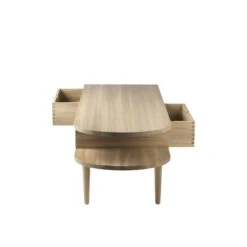 FDB Furniture F24 Radius Bench 145 Cm Lacquered Oak 10 FDB Furniture F24 Radius Bench 145 Cm Lacquered Oak -ferm LIVING || MONTANA Shop 5700381669555 5 p