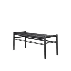 FDB Furniture J83B Bench Black Oak