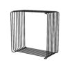 Montana Panton Wire Single Shelf Black 34.8 Cm X 18.8 Cm -ferm LIVING || MONTANA Shop 5714322001519 montana pantonwire single d18 8 black perspective p