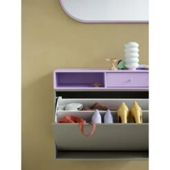 Montana Selection Hide Shoe Cabinet New White -ferm LIVING || MONTANA Shop 5714322256322 montana selection hide lifestyle p 1